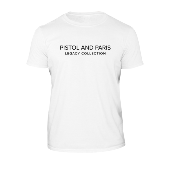 white pistol and paris legacy collection t shirt