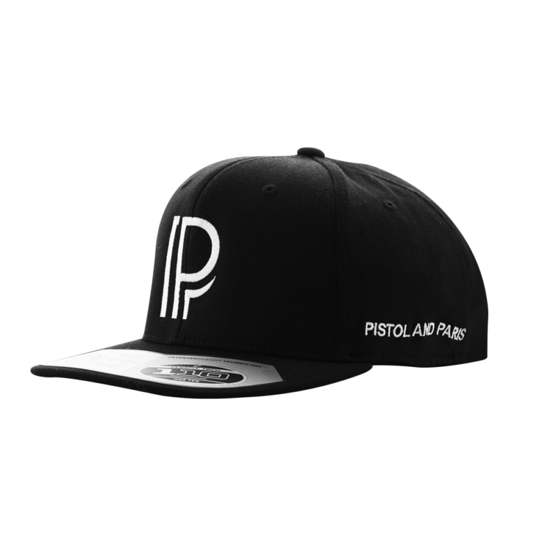 black pistol and paris p icon flat brim hat