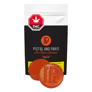 orange tingz live rosin gummies